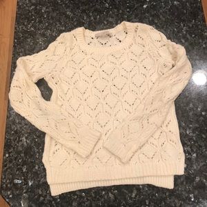 Ann Taylor Loft off-white sweater